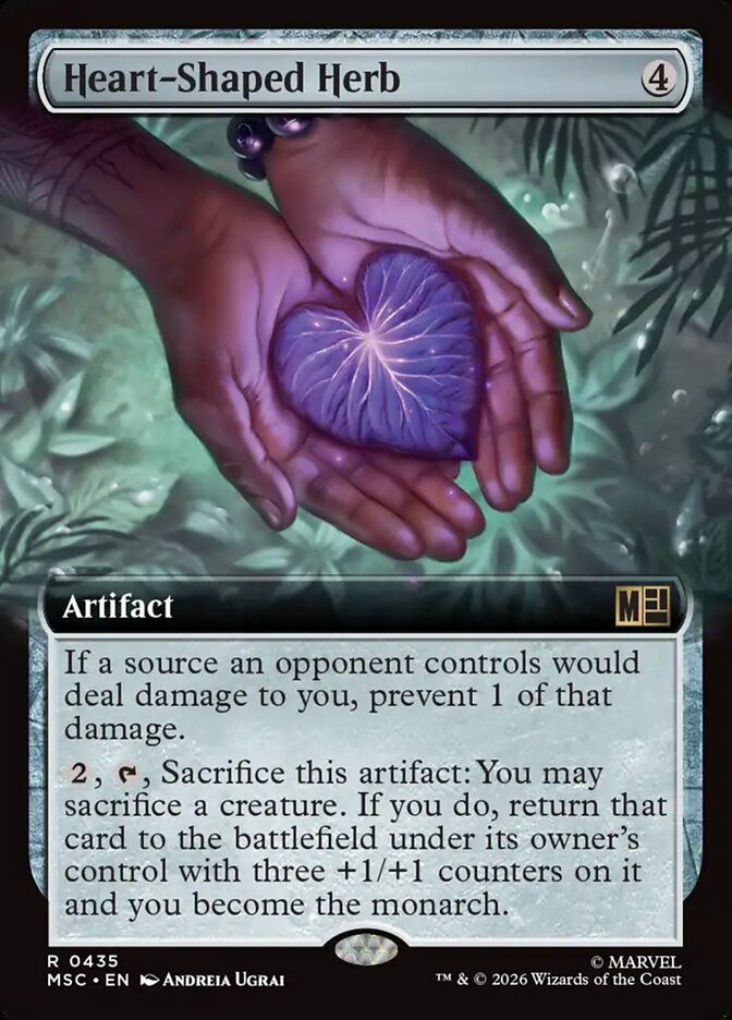 Heart-Shaped Herb (435) - Marvel Super Heroes Commander (MSC)