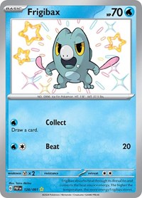 Frigibax (128) - SV: Paldean Fates (PAF)