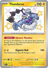 Thundurus (139) - SV: Paldean Fates (PAF)