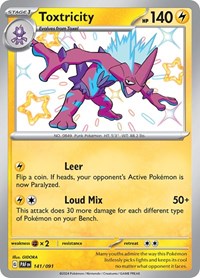 Toxtricity (141) - SV: Paldean Fates (PAF)