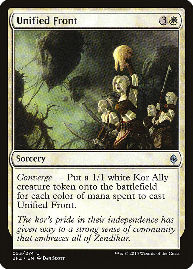 Unified Front (53) - Battle for Zendikar (BFZ)