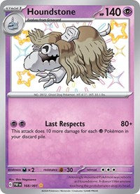 Houndstone (168) - SV: Paldean Fates (PAF)