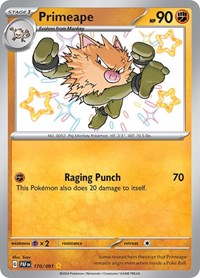 Primeape (170) - SV: Paldean Fates (PAF)