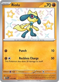 Riolu (173) - SV: Paldean Fates (PAF)