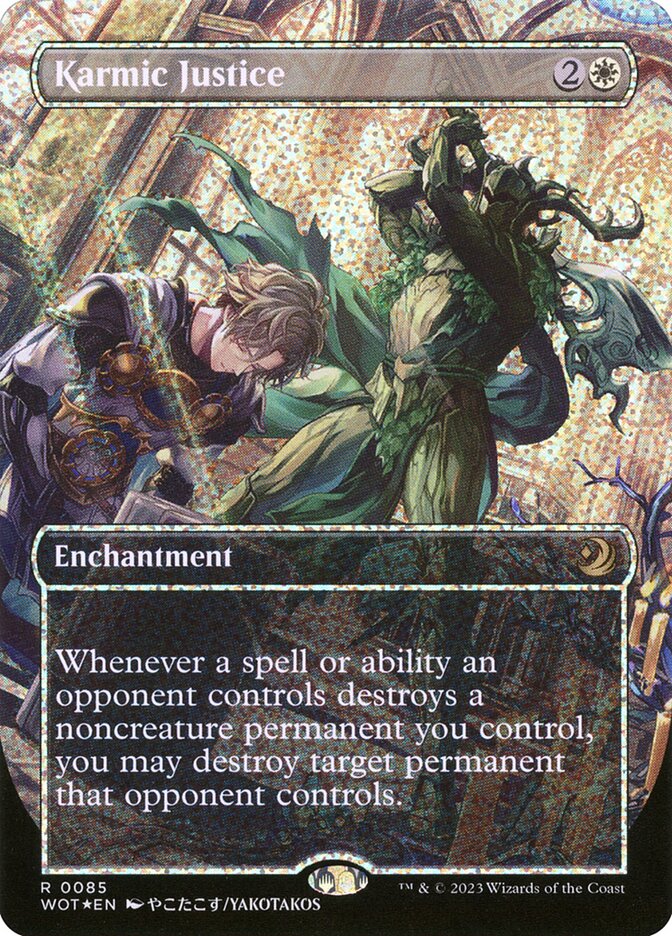 Karmic Justice (85) - Wilds of Eldraine: Enchanting Tales (WOT)