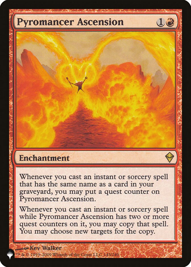Pyromancer Ascension (ZEN-143) - The List (PLST)