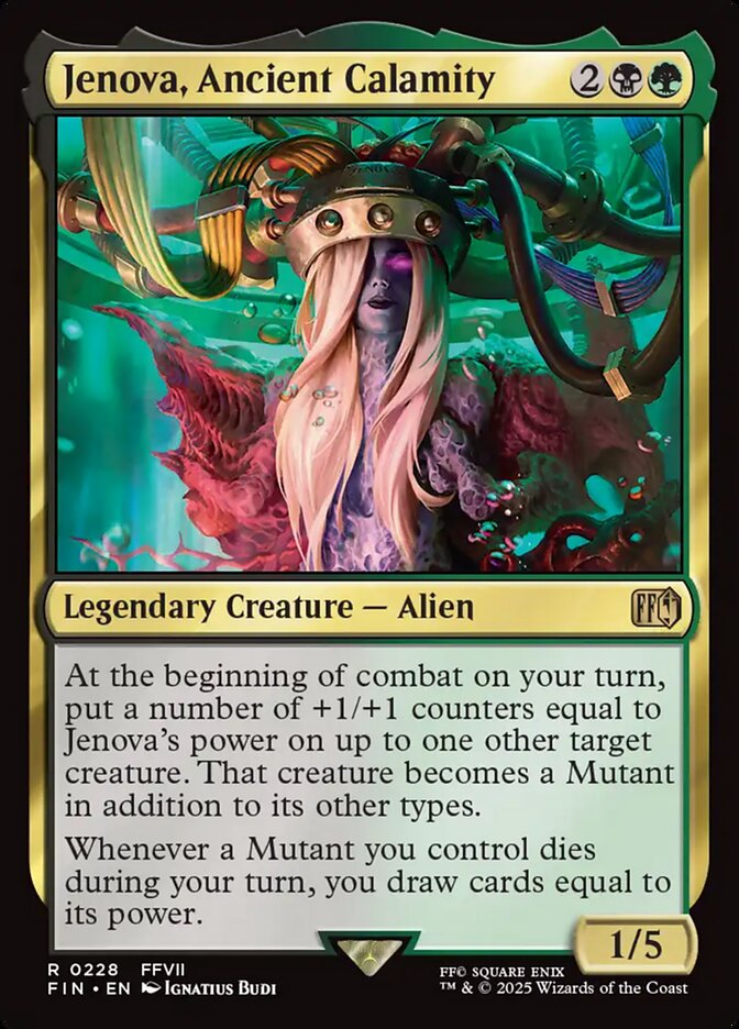 Jenova, Ancient Calamity (228) - [Foil] Final Fantasy (FIN)
