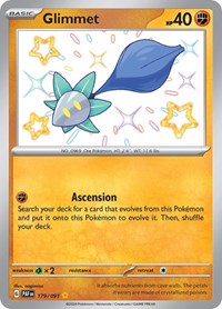 Glimmet (179) - SV: Paldean Fates (PAF)