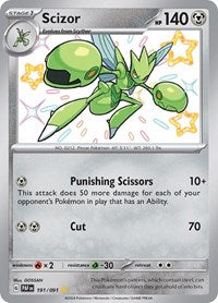 Scizor (191) - SV: Paldean Fates (PAF)
