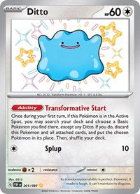 Ditto (201) - SV: Paldean Fates (PAF)