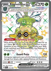Forretress ex (212) - SV: Paldean Fates (PAF)