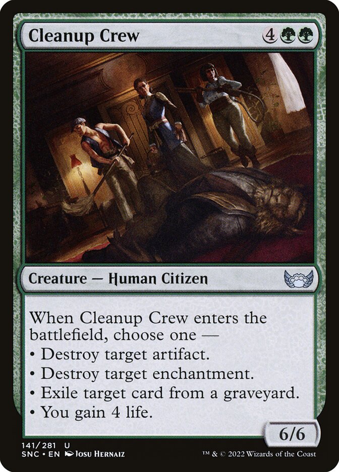 Cleanup Crew (141) - Streets of New Capenna (SNC)