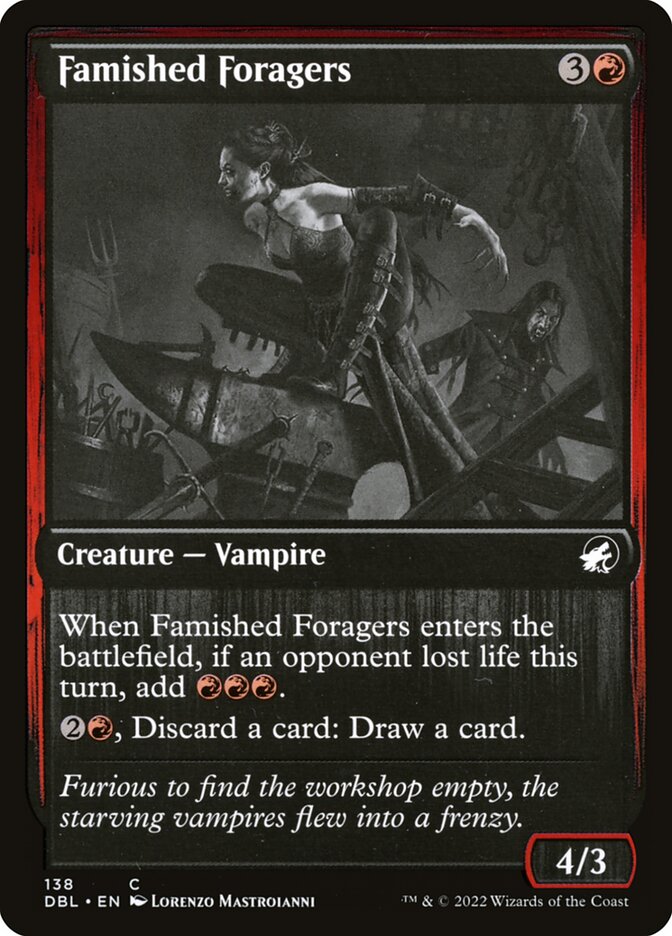Famished Foragers - [Foil] Innistrad: Double Feature (DBL)