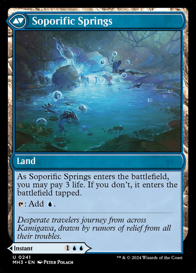 Sink into Stupor // Soporific Springs (241) - Modern Horizons 3 (MH3)