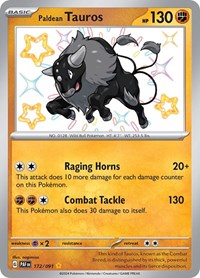 Paldean Tauros (172) - SV: Paldean Fates (PAF)