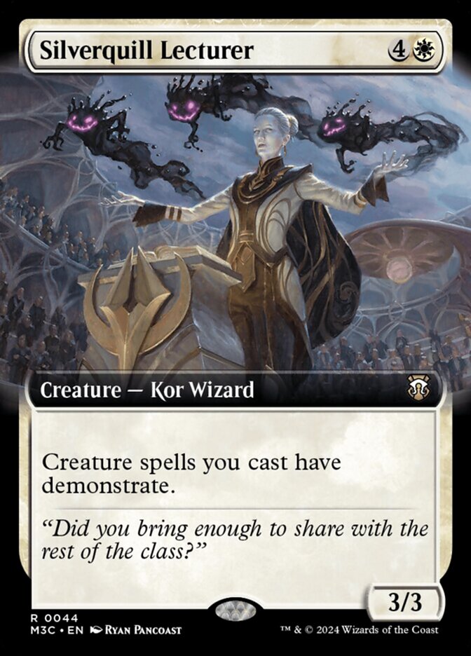 Silverquill Lecturer - [Extended Art] Modern Horizons 3 Commander (M3C)