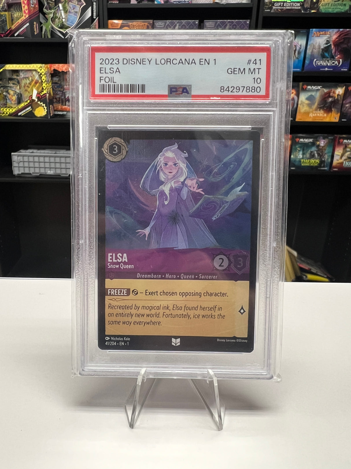 Elsa - Snow Queen - [Foil, Graded PSA 10] The First Chapter (1)