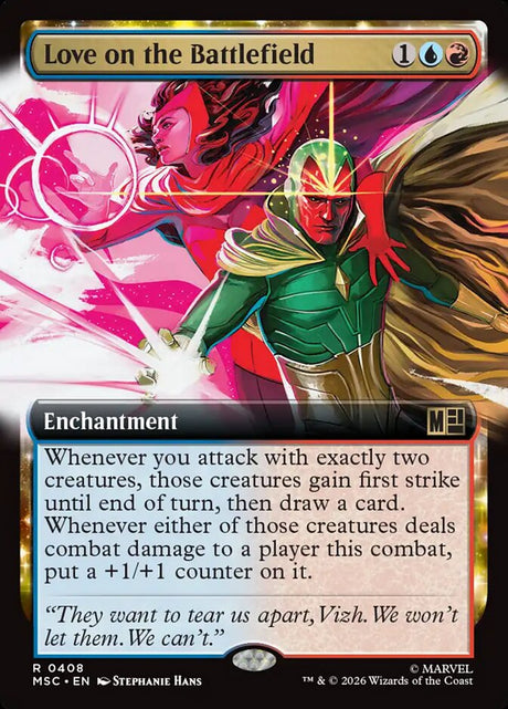 Love on the Battlefield (408) - Marvel Super Heroes Commander (MSC)