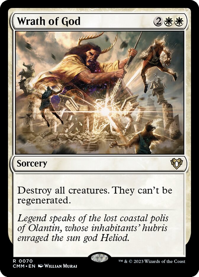 Wrath of God (70) - Commander Masters (CMM)
