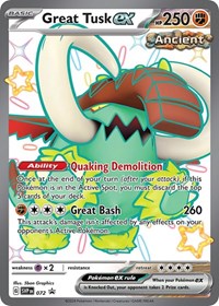 Great Tusk ex - (72) - SV: Scarlet & Violet Promo Cards (SVP)