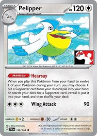 Pelipper (159) - Prize Pack Series Cards