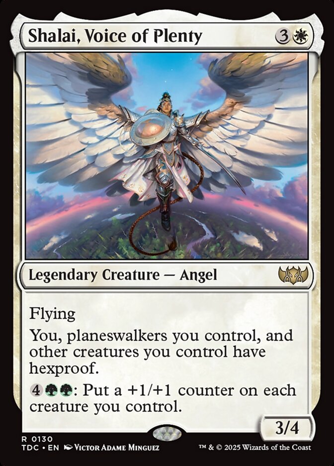 Shalai, Voice of Plenty (130) - Tarkir: Dragonstorm Commander (TDC)