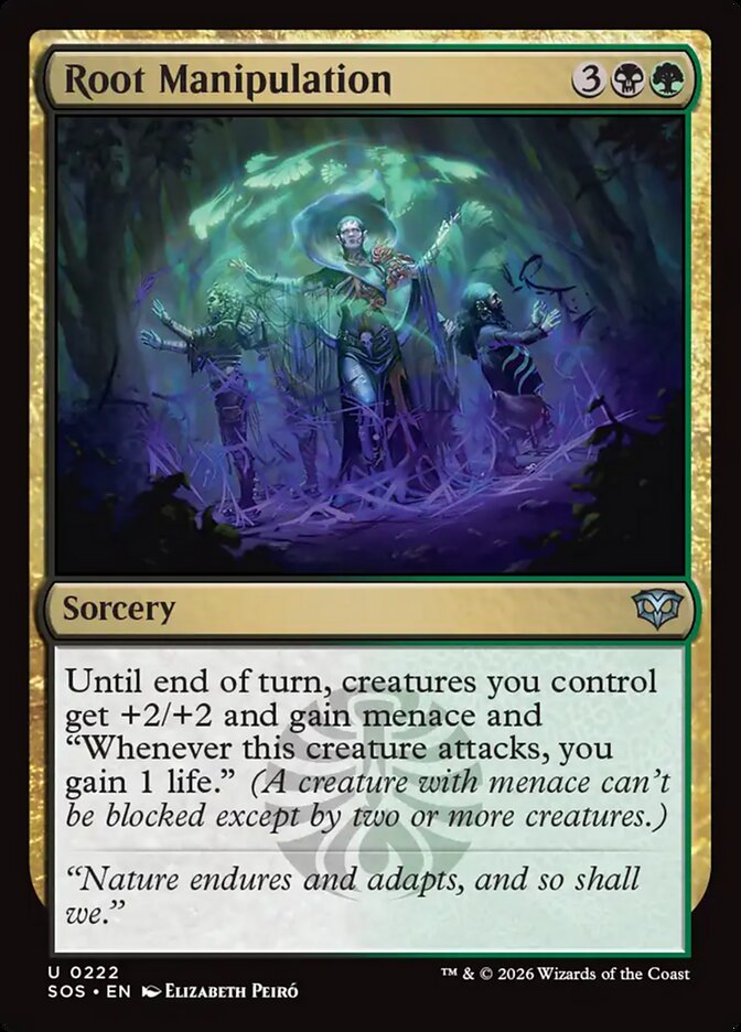 Root Manipulation (222) - Secrets of Strixhaven (SOS)