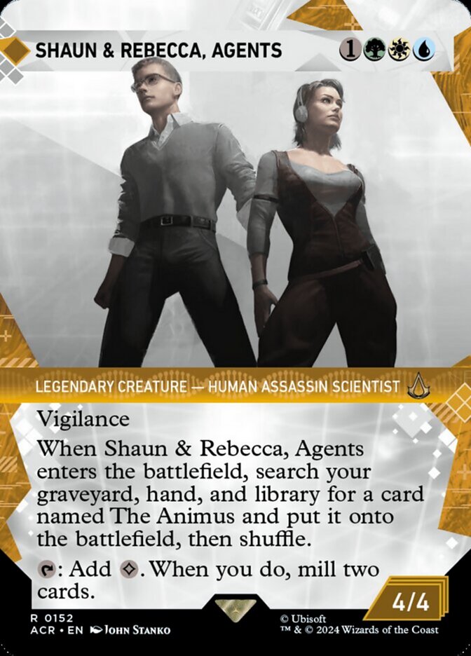 Shaun & Rebecca, Agents - [Showcase] Assassin's Creed (ACR)