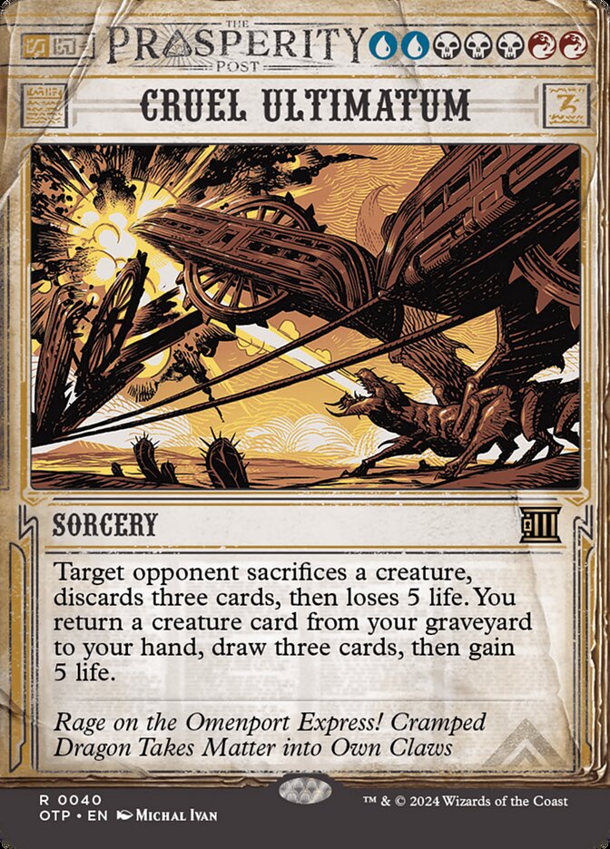 Cruel Ultimatum (40) - Breaking News (OTP)
