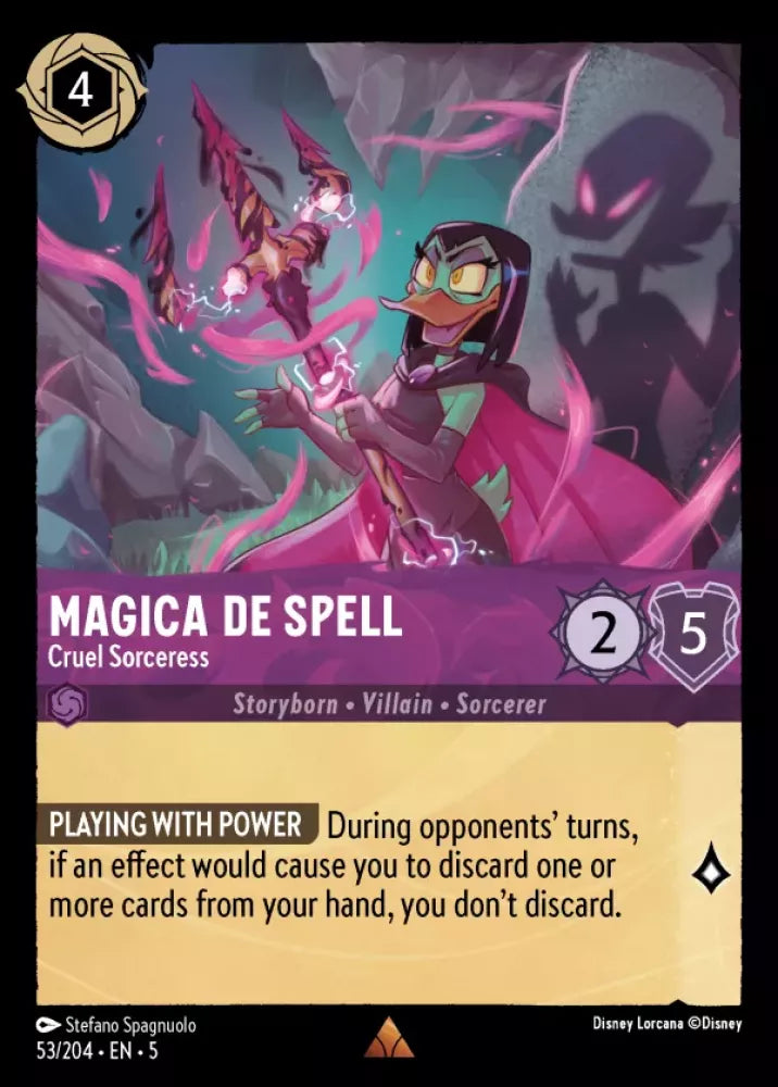 Magica De Spell - Cruel Sorceress - [Foil] Shimmering Skies (5)