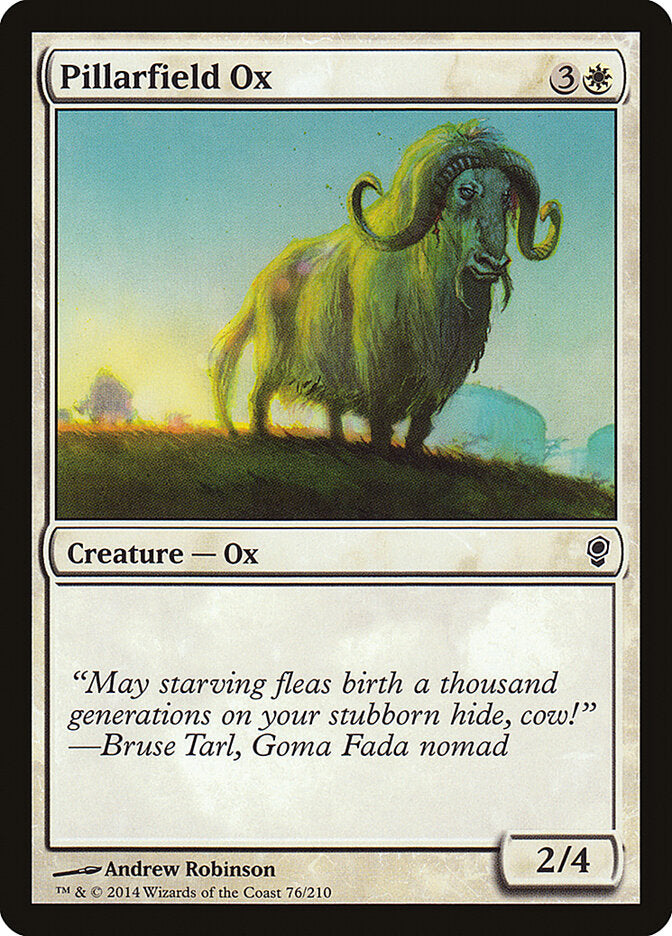 Pillarfield Ox (76) - Conspiracy (CNS)