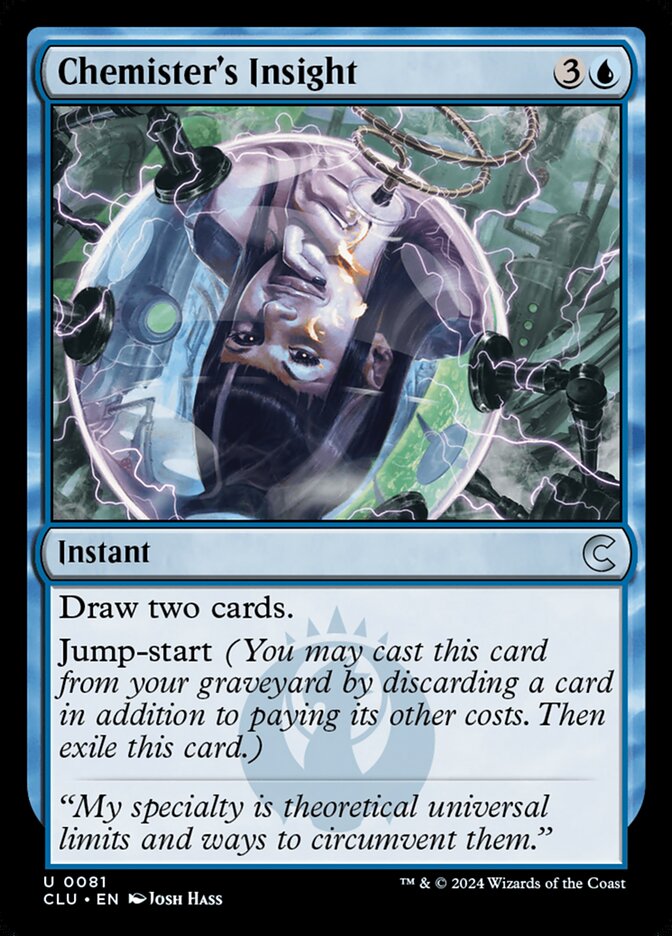 Chemister's Insight (81) - Ravnica: Clue Edition (CLU)