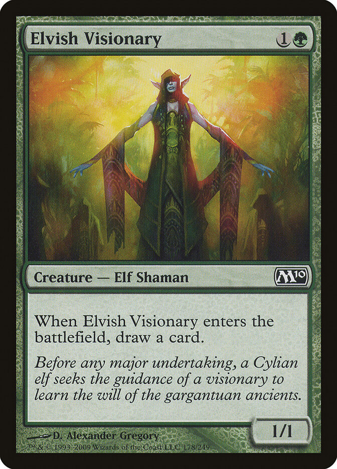 Elvish Visionary (178) - Magic 2010 (M10)