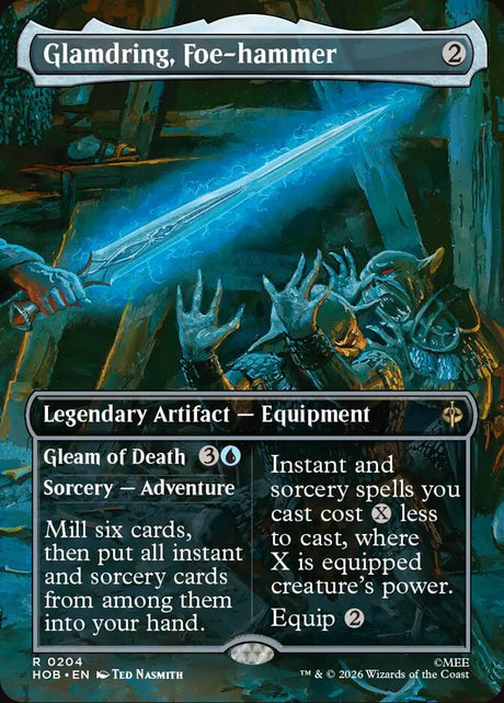 Glamdring, Foe-hammer // Gleam of Death (204) - The Hobbit (HOB)