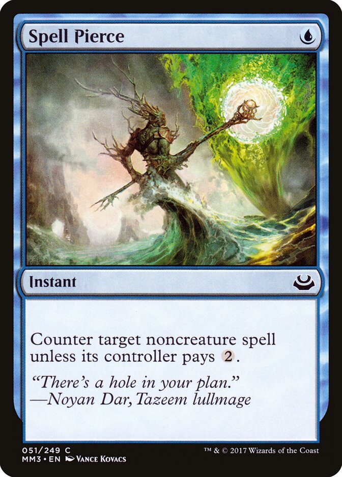Spell Pierce (51) - Modern Masters 2017 (MM3)