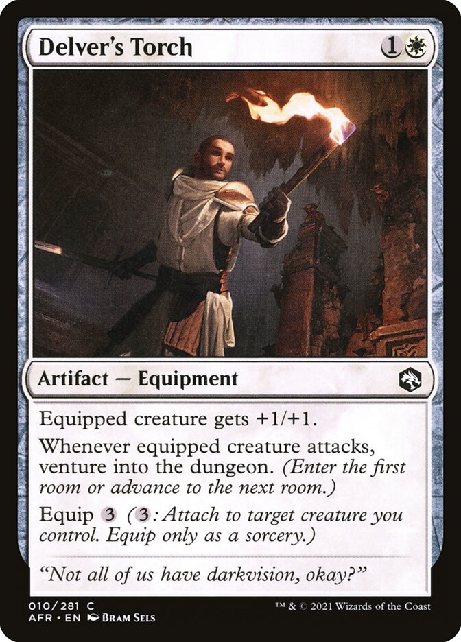 Delver's Torch (10) - Adventures in the Forgotten Realms (AFR)