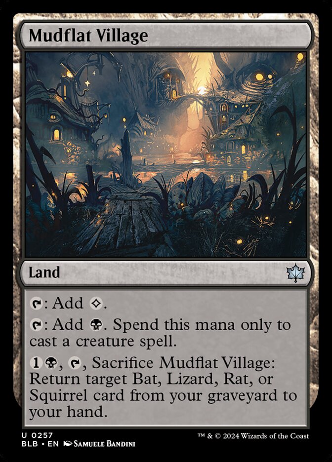 Mudflat Village (257) - Bloomburrow (BLB)