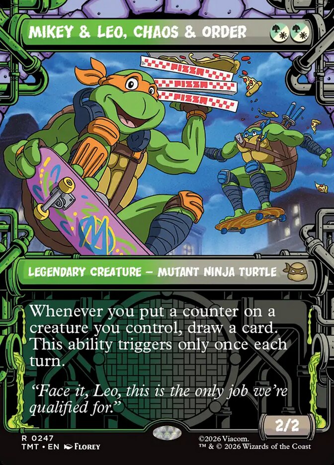 Mikey & Leo, Chaos & Order (247) - Teenage Mutant Ninja Turtles (TMT)