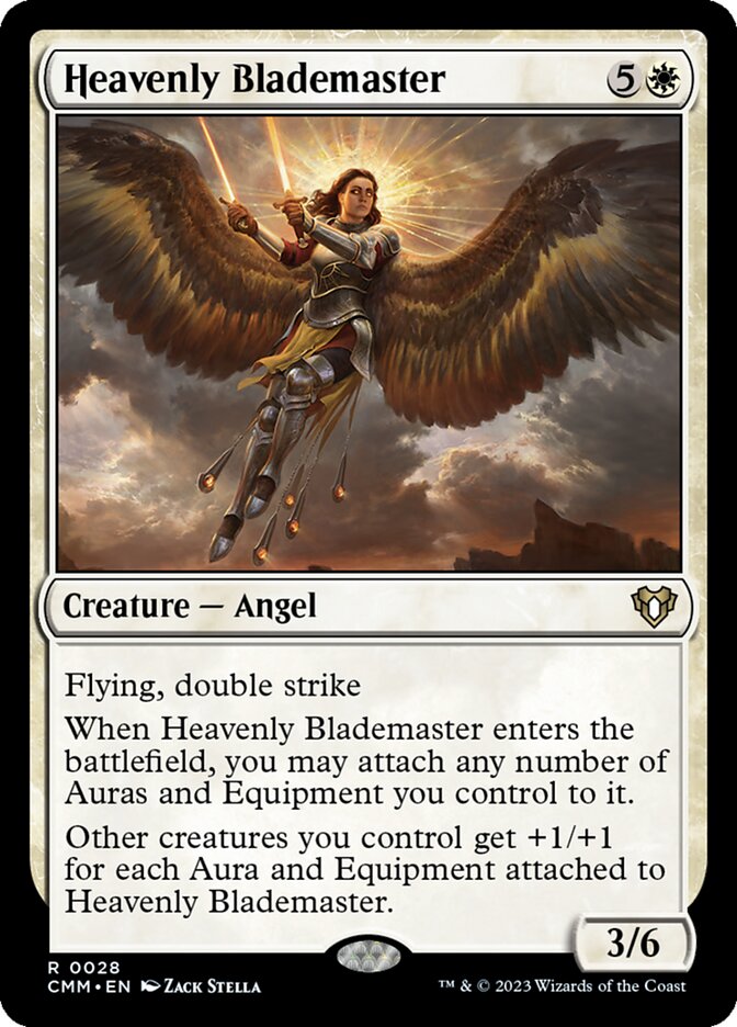 Heavenly Blademaster (28) - Commander Masters (CMM)