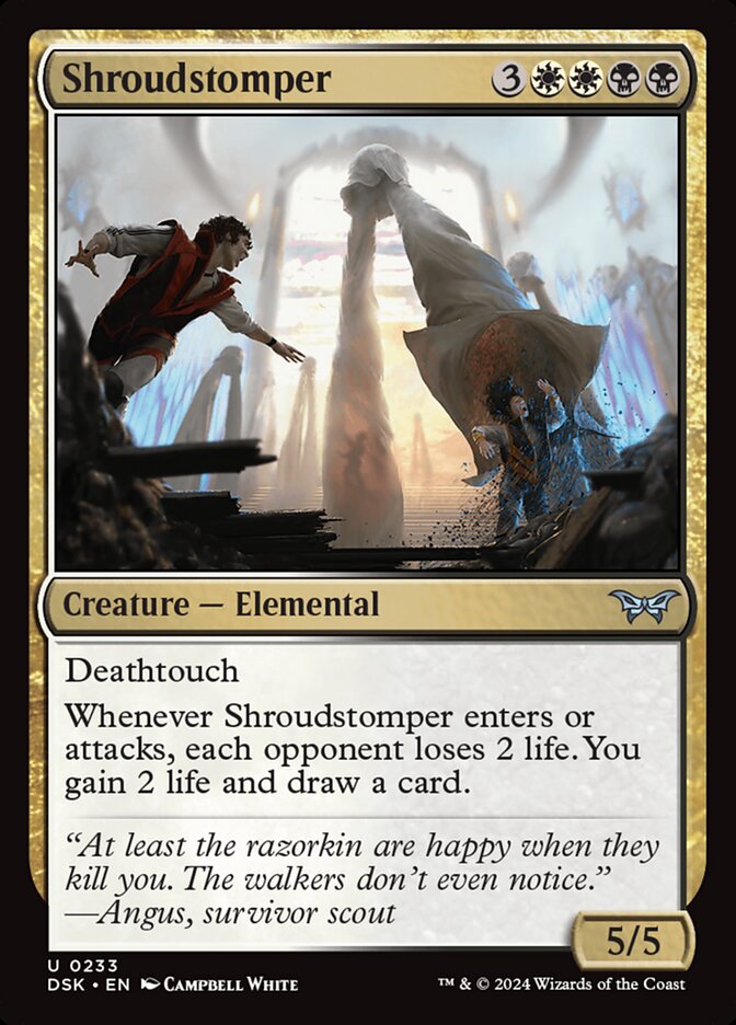 Shroudstomper (233) - Duskmourn: House of Horror (DSK)