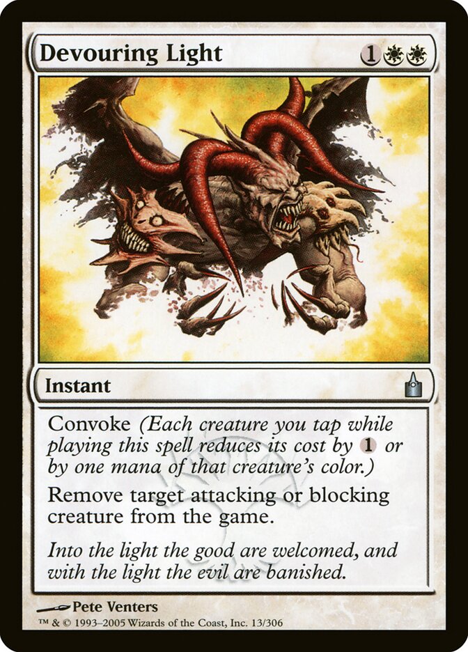 Devouring Light (13) - Ravnica: City of Guilds (RAV)