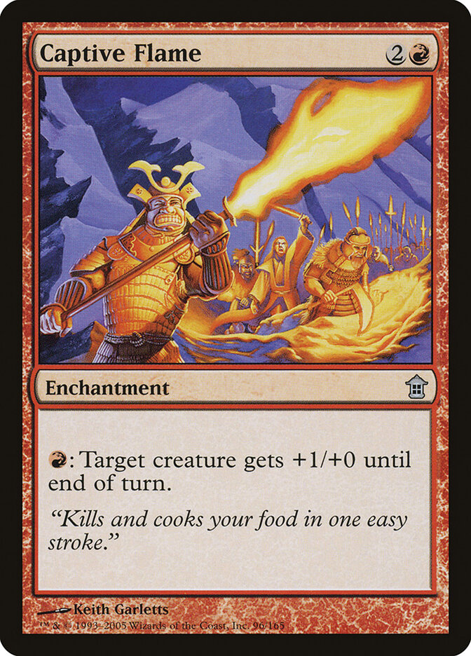 Captive Flame (96) - Saviors of Kamigawa (SOK)