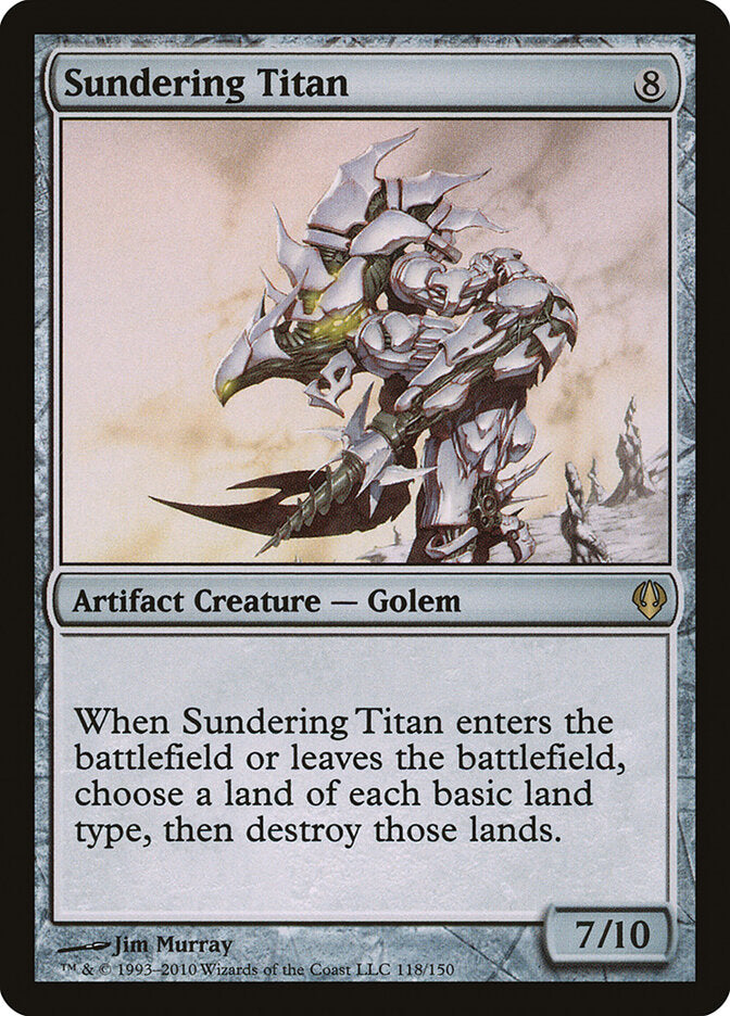 Sundering Titan (118) - Archenemy (ARC)