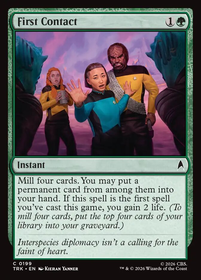 First Contact (199) - Star Trek (TRK)
