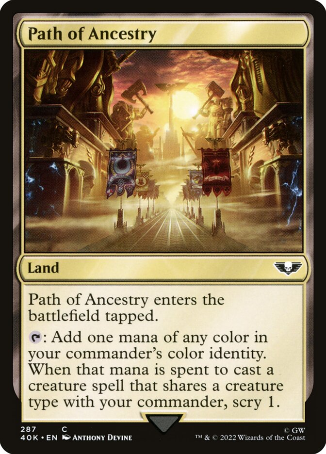Path of Ancestry (287) - Warhammer 40,000 Commander (40K)