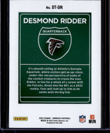 2022 Donruss #DT-DR Desmond Ridder Downtown!