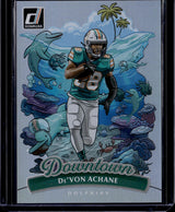 2025 Donruss #10 De’Von Achane Downtown!
