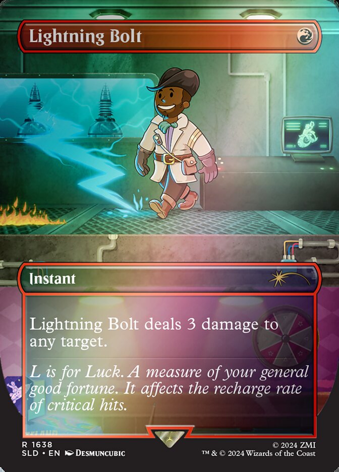 Lightning Bolt (1638★) - Secret Lair Drop (SLD)