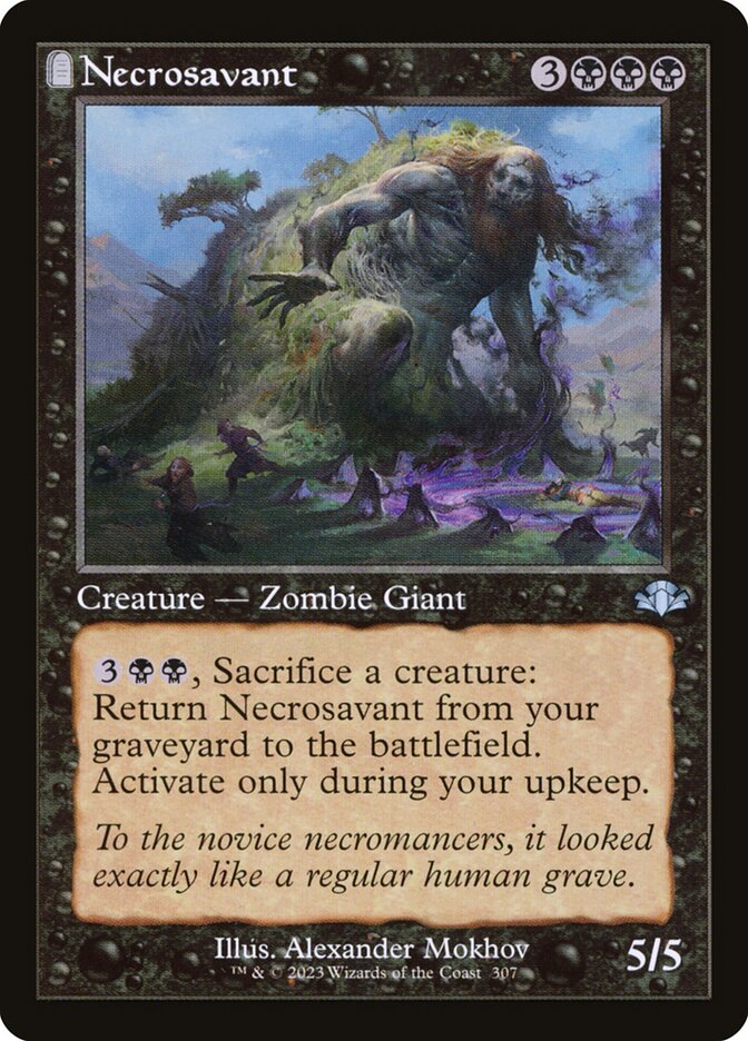 Necrosavant (307) - Dominaria Remastered (DMR)
