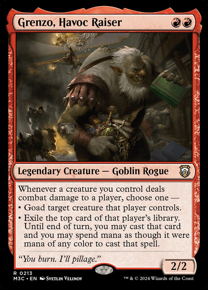 Grenzo, Havoc Raiser (213) - Modern Horizons 3 Commander (M3C)